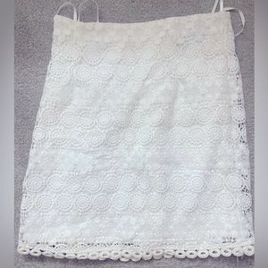 Lulus Crochet Lace Skirt